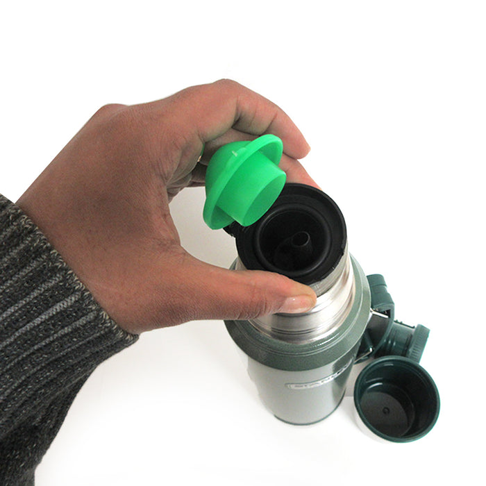1 X Easy Pour Tapon Spout Thermal Carafe Flask Yerba Mate Bottle Thermo Cebador