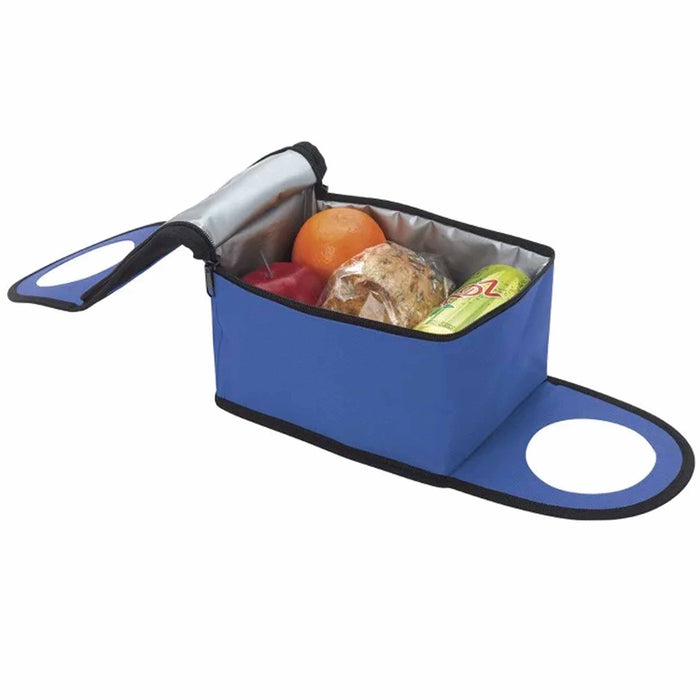 2 Pc Travel Cooler Insulated Lunch Bag Box Men Women Large Reusable Food Storage