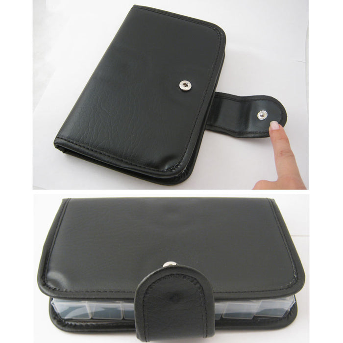 Deluxe 7 Day Pill Organizer Dispenser Box In Wallet Weekly Medicine Travel Case