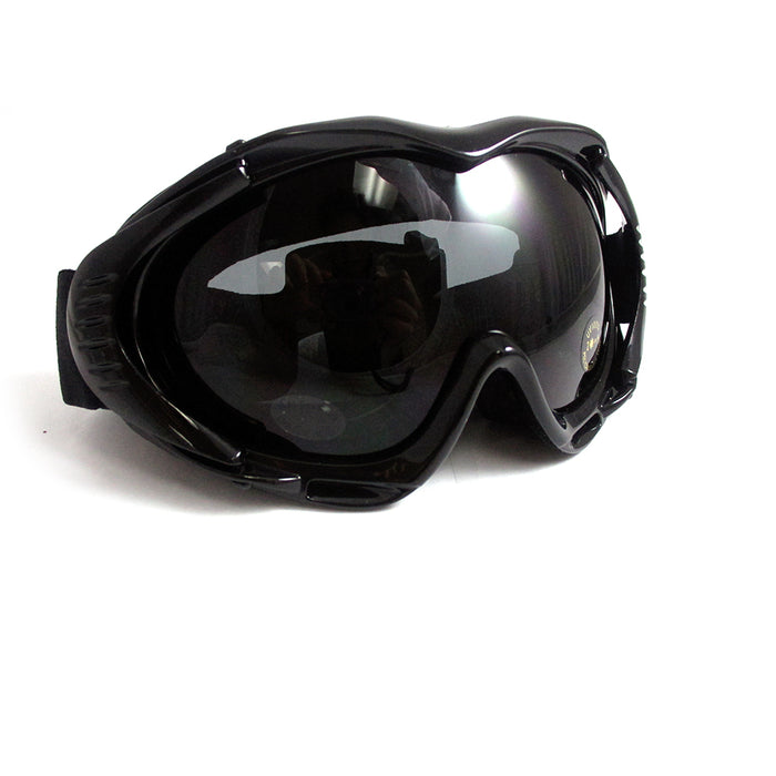 ATB Ski Snow Goggles Snowboard Lens Glasses Skiing Sun Sports Adult Unisex Black