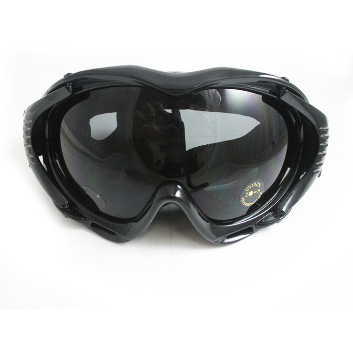 ATB Ski Snow Goggles Snowboard Lens Glasses Skiing Sun Sports Adult Unisex Black
