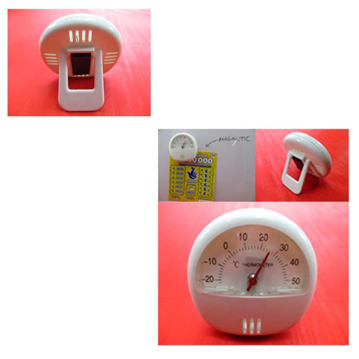Magnetic Thermometer Stand Indoor Outdoor Surface Kitchen Monitore Temperature