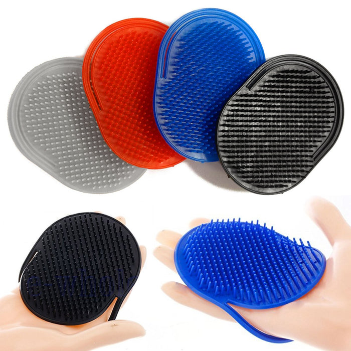 2 Pocket Hair Scalp Brush Comb Shampoo Body Massage Conditioner Clean Head Care