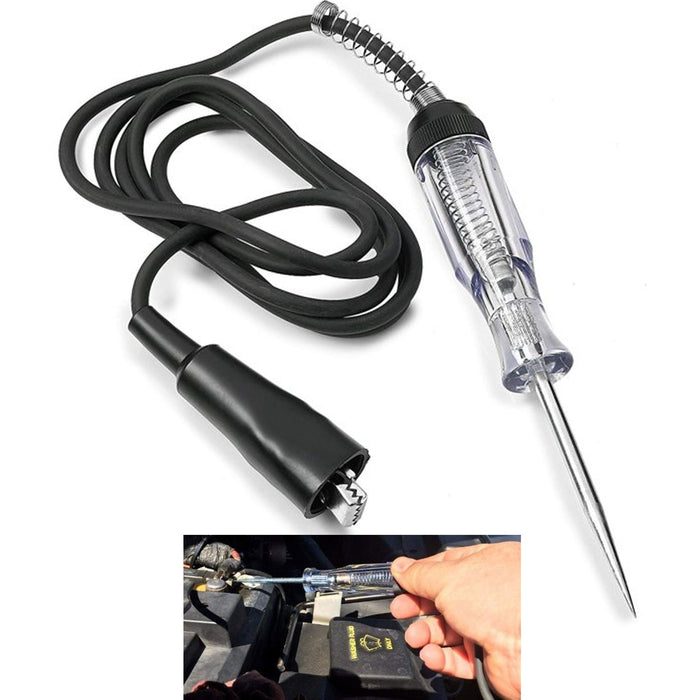 1 Test Light Car Circuit Tester Probe 6-24V DC Voltage Continuity Tester Car NEW
