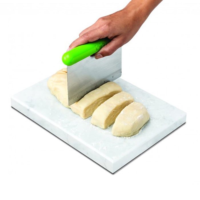 1pc Joie Stainless Steel Chop Scraper Kitchen Chopper Cleave Dough Cheese Cutter