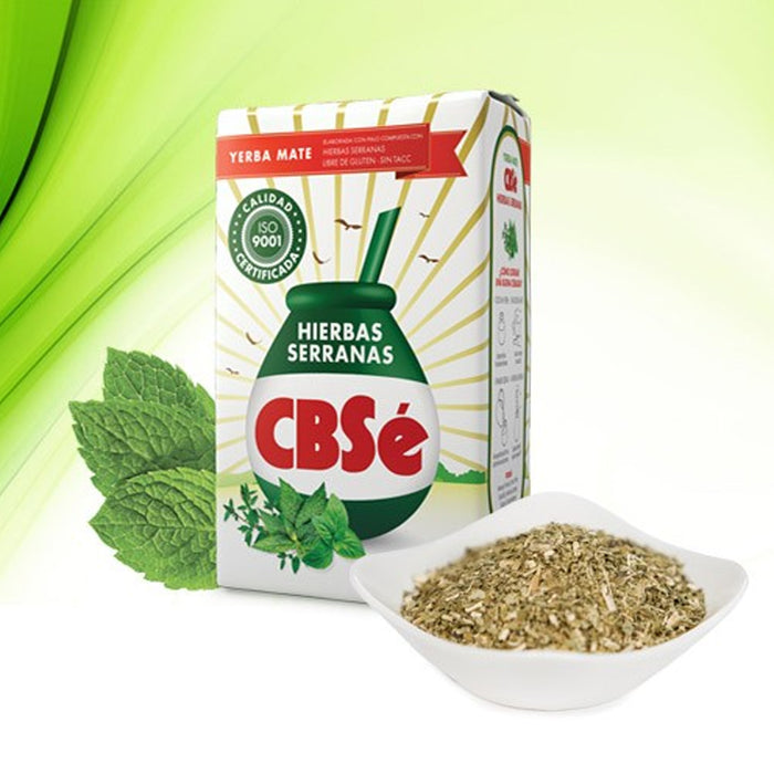 Yerba Mate 1 Kg Hierbas Serranas Loose Leaf Argentina Drink Tea Energy Digestion