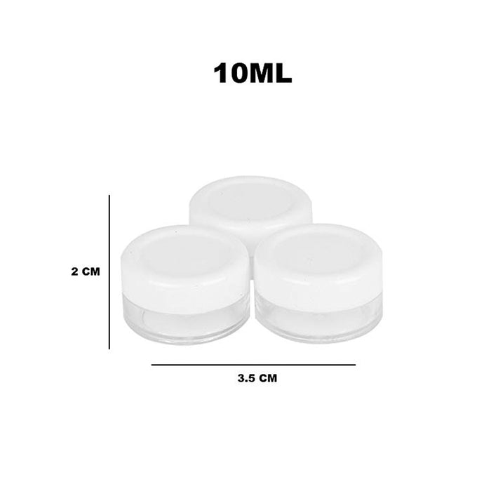 10pcs Makeup Cosmetic Travel Kit Clear Toiletry Bag Organizer Bottles Spray Pump