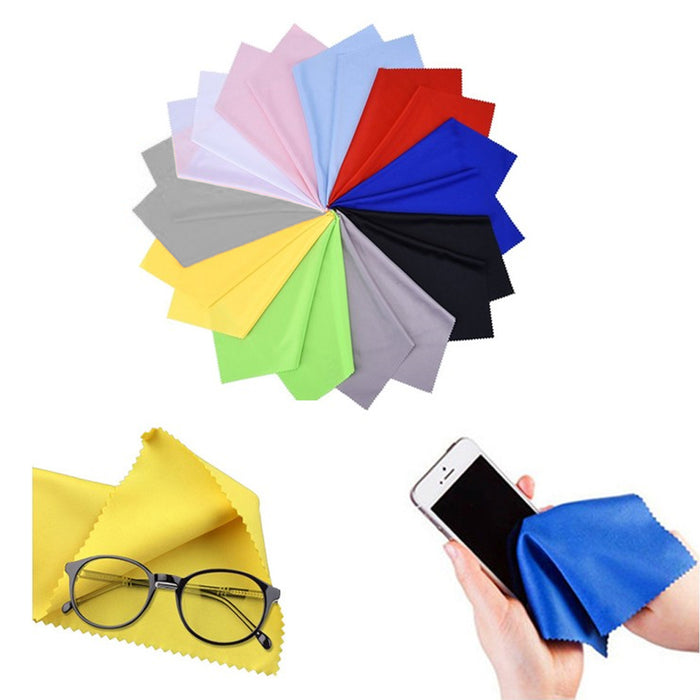 36 PACK Sun Glasses Microfiber Cleaning Cloths LCD Camera Lens Screen Eyeglasses