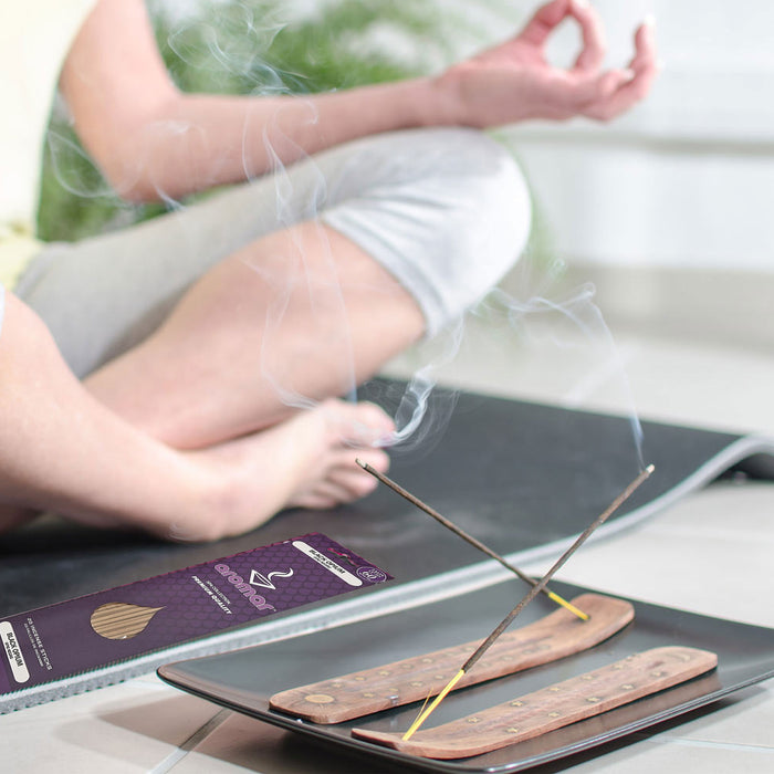 80 Black Opium Natural Incense Sticks Burning Hand Dipped Scented Air Fragrance
