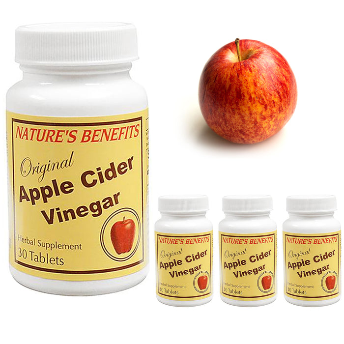 120 Natural Apple Cider Vinegar Tablets Capsules Pills 400mg Weight Loss Detox