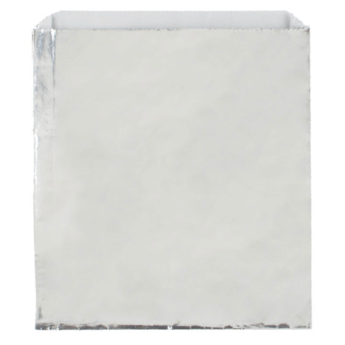 25 Large Foil Lined Paper Bags Hot Food Chicken Sandwich Burger Cookie Pies 6.5"