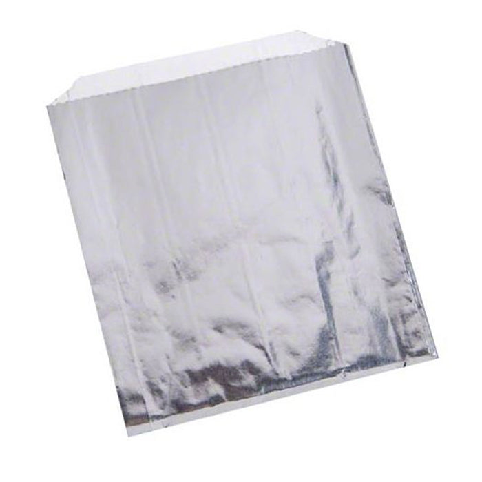 25 Large Foil Lined Paper Bags Hot Food Chicken Sandwich Burger Cookie Pies 6.5"