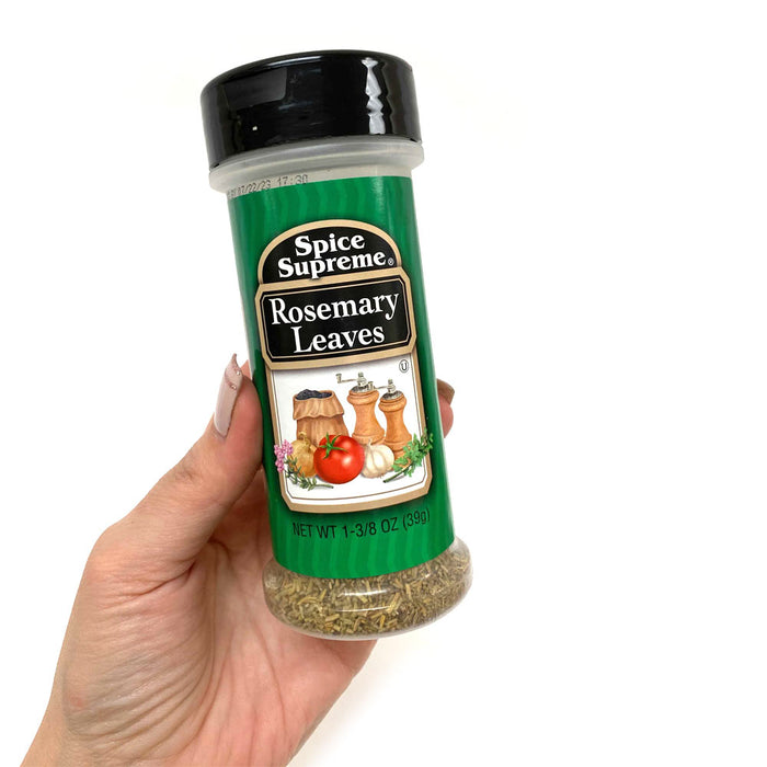 1 Spice Supreme Rosemary Leaves Seasoning 1.25 Oz Jar Cooking Dry Rub Veggies
