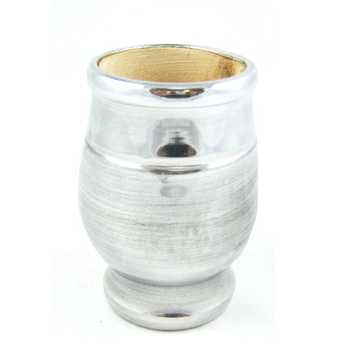 ARGENTINA MATE GOURD YERBA TEA ALUMINUM CUP SET BOMBILLA STRAW KIT DRINK 9358