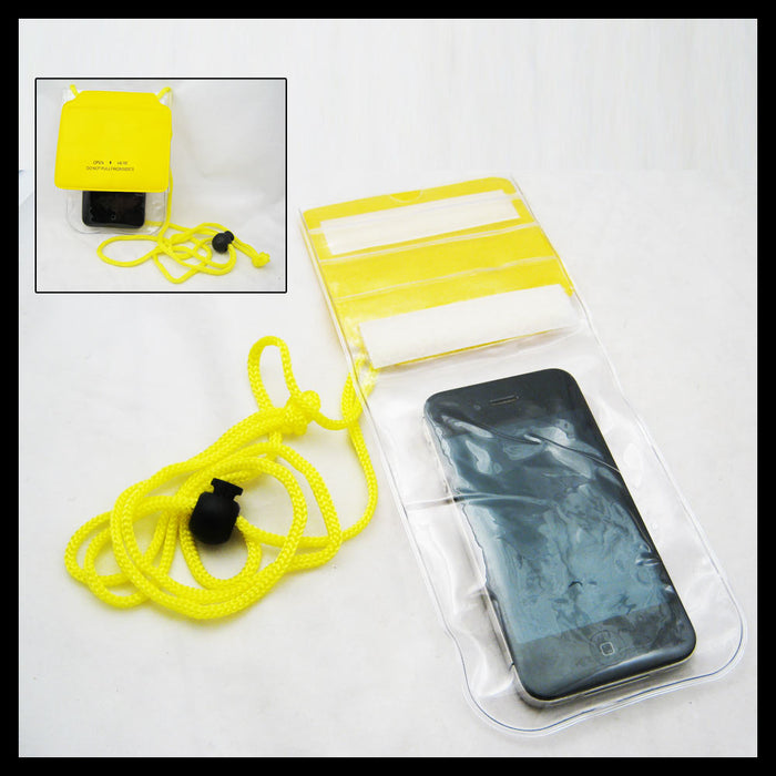 Clear Waterproof Pouch Bag Dry Case Cover All Cell Phone PDA Camera New