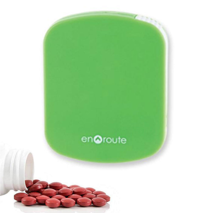 1 Pill Case 4 Compartment Travel Vitamin Medicine Tablet Storage Snap Container