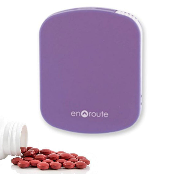 1 Pill Case 4 Compartment Travel Vitamin Medicine Tablet Storage Snap Container