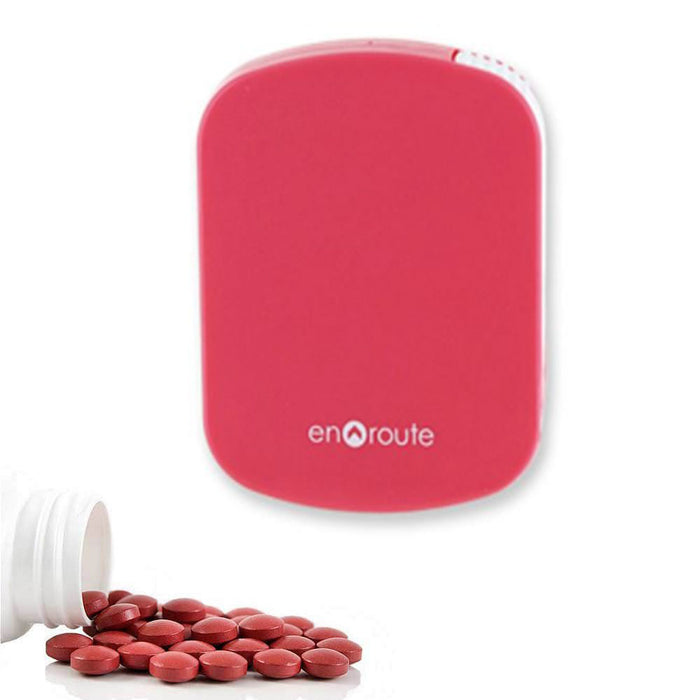 1 Pill Case 4 Compartment Travel Vitamin Medicine Tablet Storage Snap Container