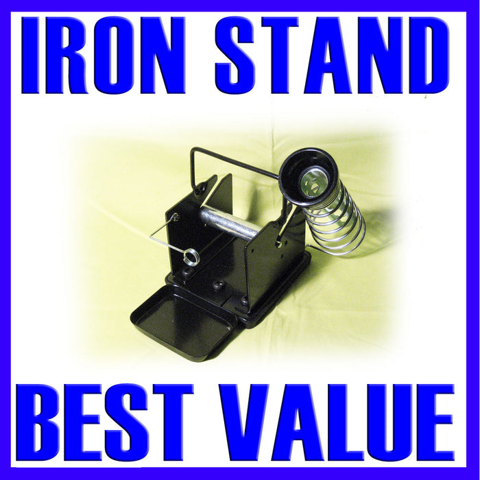 Soldering Iron Gun Stand Holder Support Station Metal Base Solder Sponge Wire