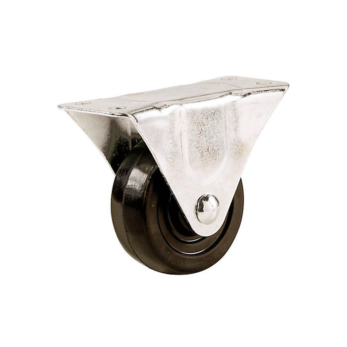 4 Pack Heavy Duty Caster Set Swivel Wheels  Brake Non Skid No Mark Castors 1.5"