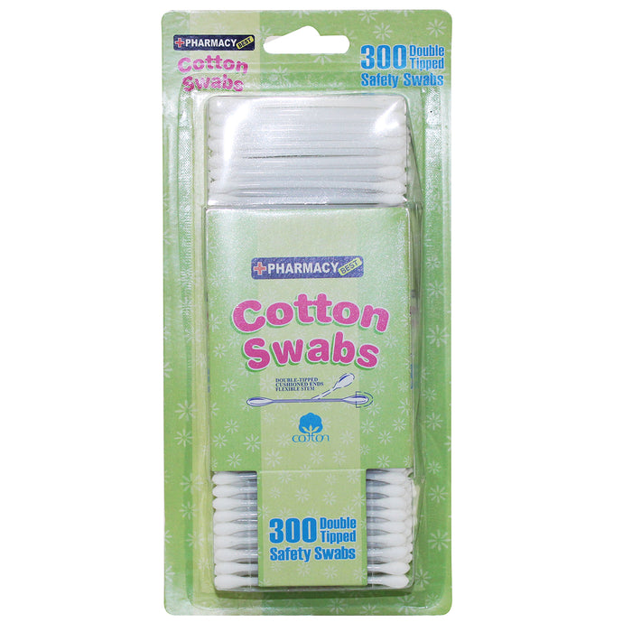 1800 Ct Double Tipped Cotton Swabs Tip Clean Makeup Applicator Ear Wax Remover