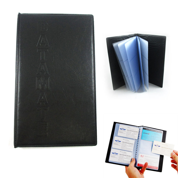 Business Card Holder Name ID Credit Book Sheets Case Organizer Wallet New !