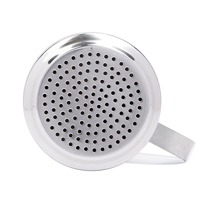 1 X Dredger 10 Oz Stainless Steel Dredge Shaker with Handle Spice Salt Pepper