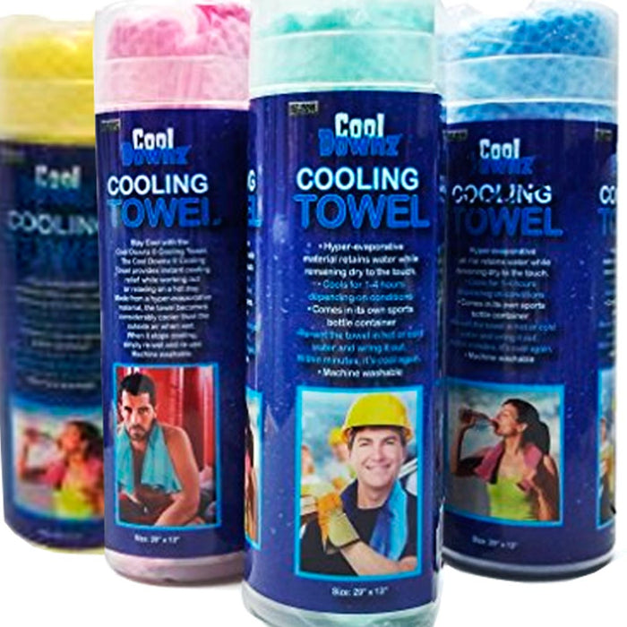 1 Instant Cooling Towel Hyper Evaporative Neck Body Head Sweat Cloth Chilly Pad