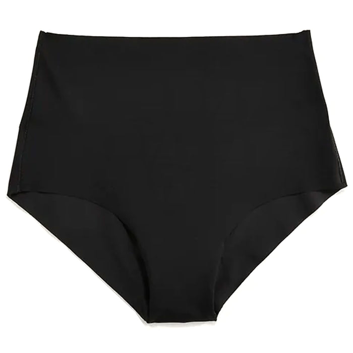 3 Pc Women's Laser Cut Seamless Brief Full Cover High Waist Panties Underwear XL