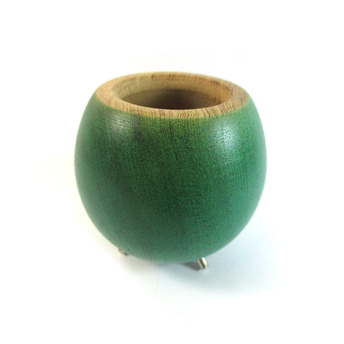 Handmade Argentina Mate Gourd Yerba Tea Cup Straw Bombilla Algarrobo Detox Green