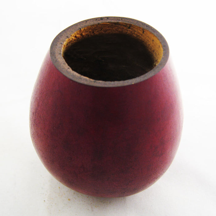 ARGENTINA MATE GOURD YERBA TEA WITH STRAW BOMBILLA KIT INFUSION HANDMADE 6822 !!