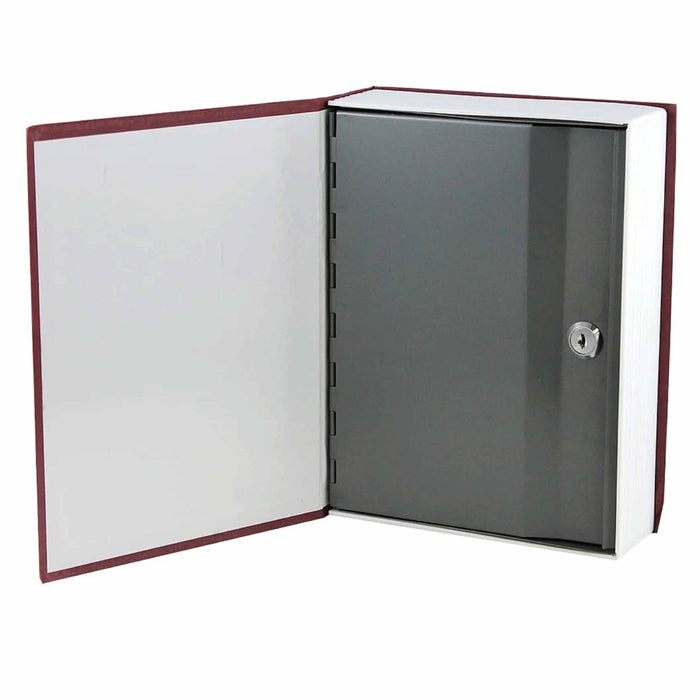 2 Dictionary Hollow Book Safe Diversion Secret Stash Booksafe Lock Key Security