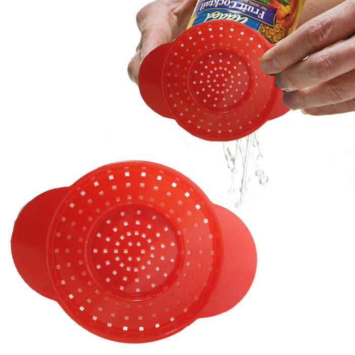 Can Colander Strainer Kitchen Plastic Tool Drains Food Tuna Veggie Dishwasher !!