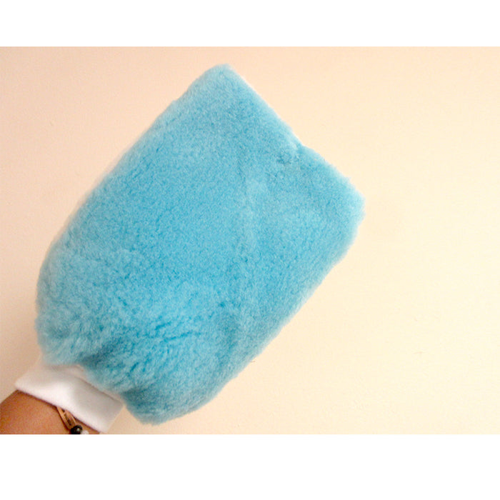2 Pc Jumbo Car Wash Microfiber Mitt Washing Cleaning Glove Dual Sided Heavy Duty