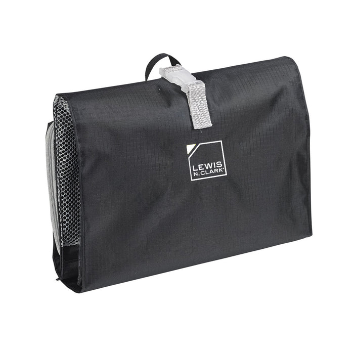 1 Hanging Toiletry Travel Organizer Black Kit Bag Cosmetic Carry On Shaving Case