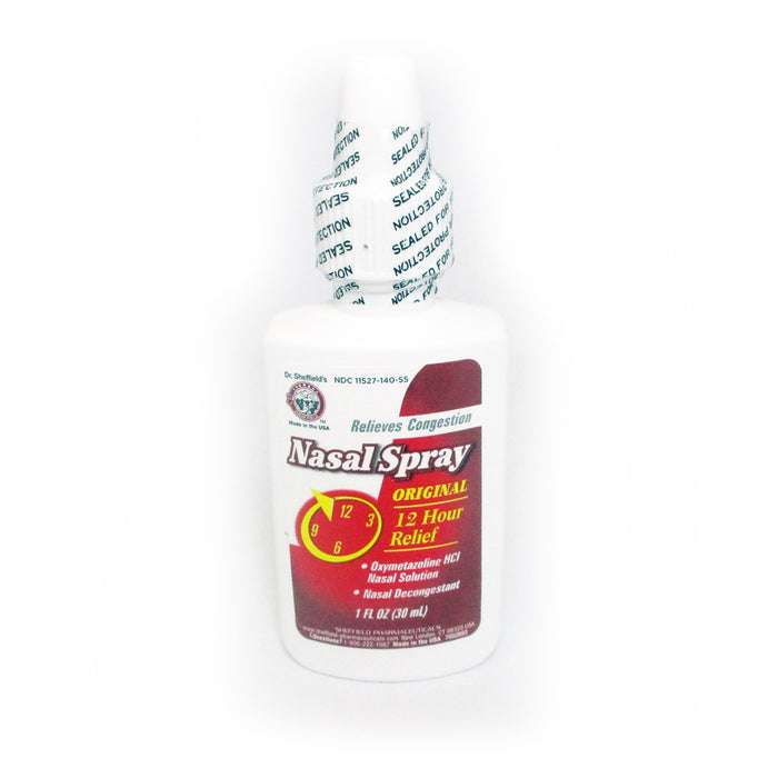 Sinus Nasal Spray Decongestant Mist 12 Hour Allergy Mucus Relief Oxymetazoline