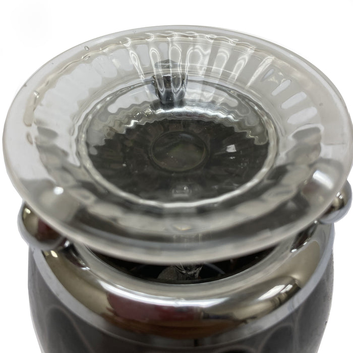 6 X Replacement Round Dish Bowl Lid Oil Warmers Tart Burners 3 Inch Clear Glass