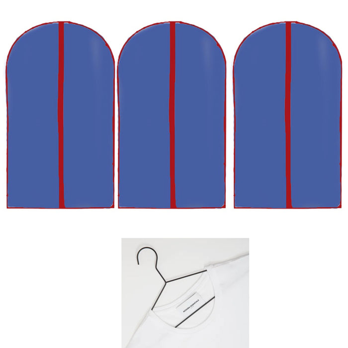 3 Pcs 54-inch Garment Bag For Suit Dress Shirt Suit Gown Storage Travel Storage