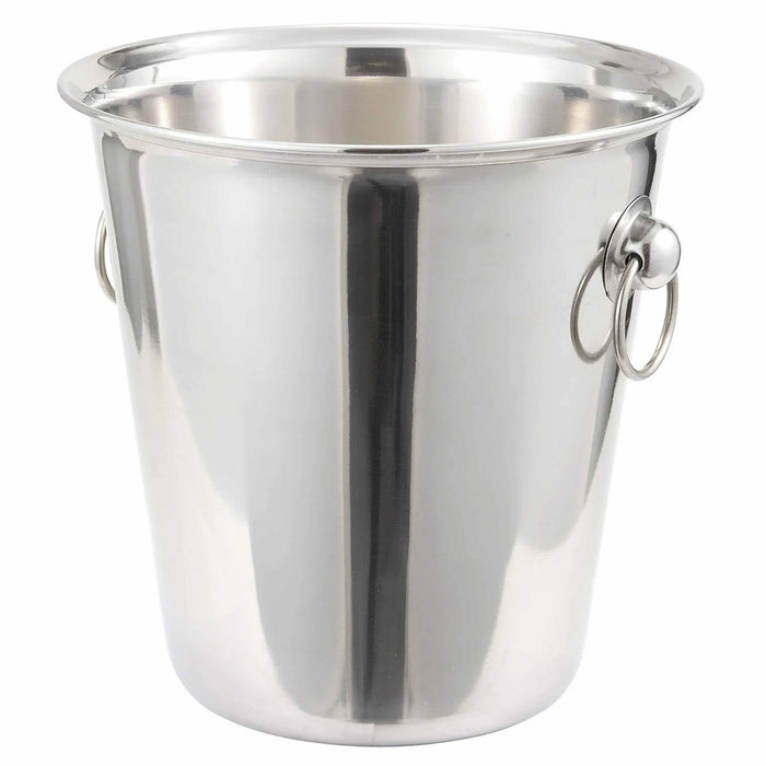 6 Pc Stainless Steel Ice Bucket Wine Chiller Champagne Beer Cooler Tub 4qt Large