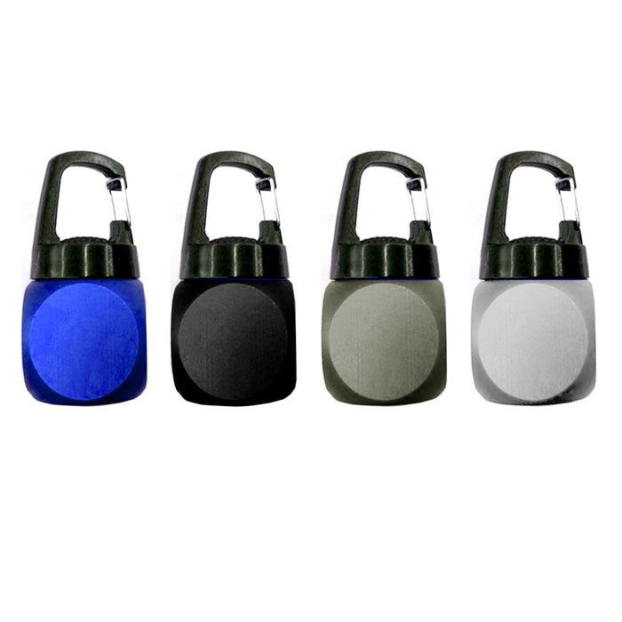 4PC Pocket Flashlight COB LED Torch Bright Portable Keychain Camping Hiking Gift