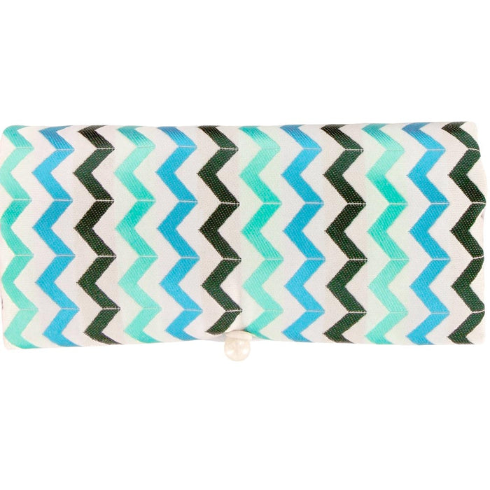 1pc Jewelry Travel Roll Pouch Cosmetic Makeup Bag Case Toiletry Purse Storage