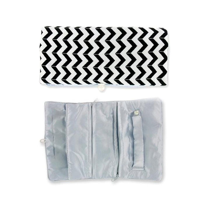 1pc Jewelry Travel Roll Pouch Cosmetic Makeup Bag Case Toiletry Purse Storage