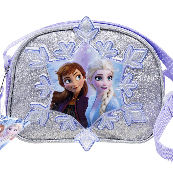 Frozen 2 Holographic Shoulder Crossbody Bag Elsa Ana Ice Snow Flake Girls Purse