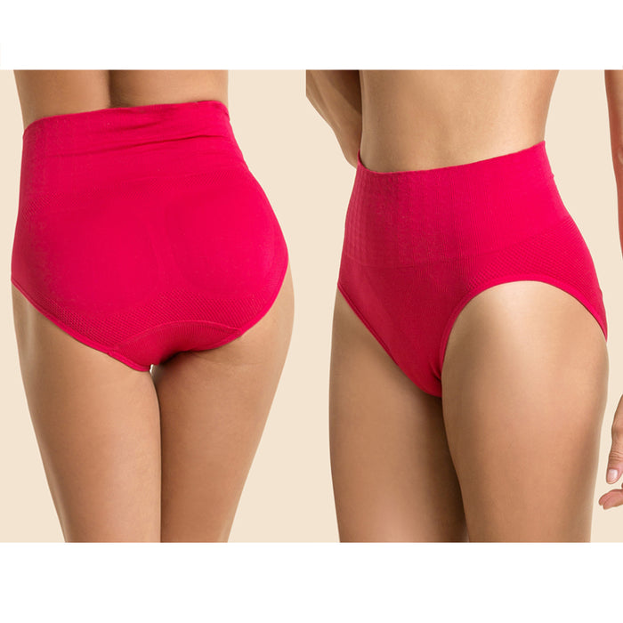 6 Pk Seamless High Waist Briefs Womens Underwear Panties Girdles Shaper One Size