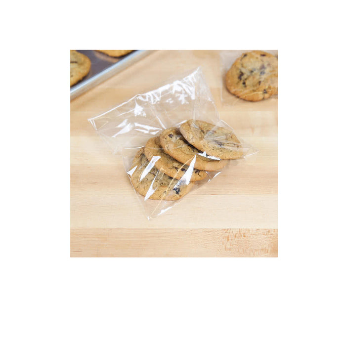 400 Pc Fold Top Sandwich Bags Poly Snacks School Lunch Travel Camp Storage New !