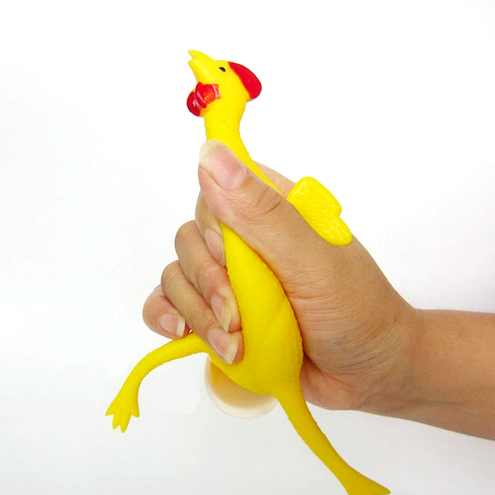 2 X Chicken Egg Yolk Squeeze Balls Finger Exercise Stress Relief Sensory Therapy