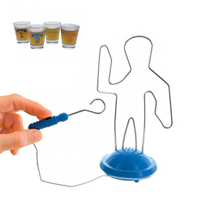 Buzz Wire Drinking Game Party Adult Novelty Shot Glasses Stocking Gift Fun Drink
