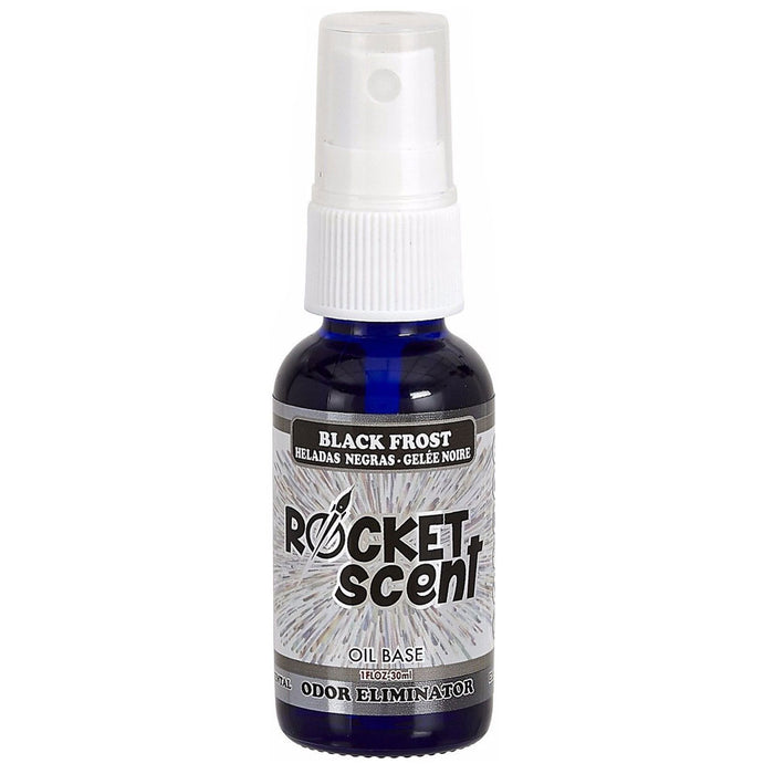 2 Rocket Scents New Car and Black Frost Spray Concentrated Home Room Odor Eliminator