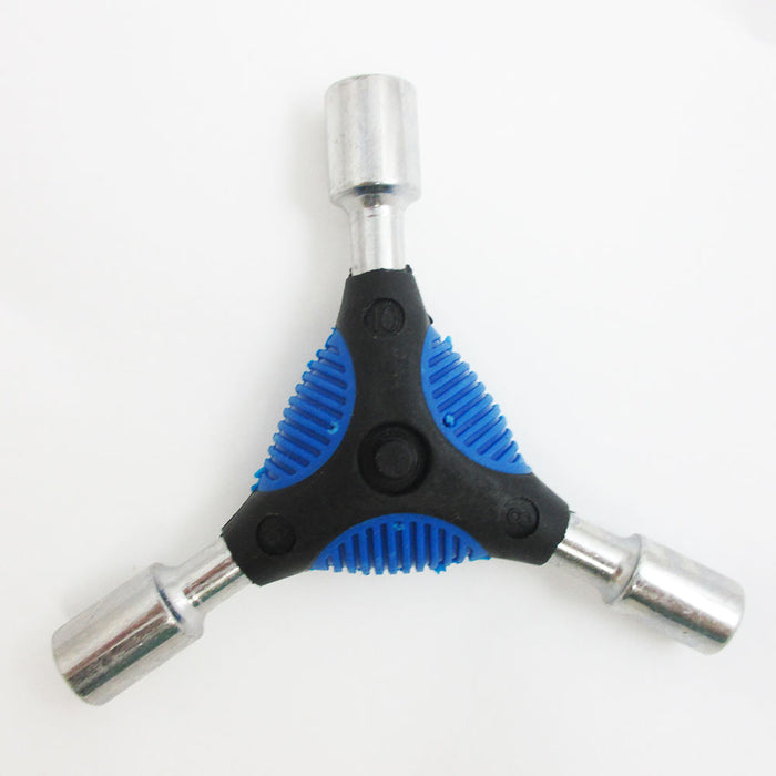 Bicycle Bike 3Way Y Handle Hex Socket Wrench Trigeminal Repair Tool 8mm 9mm 10mm