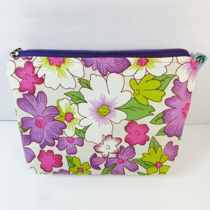 Handmade Purse Fabric Cosmetic Bag Makeup Organizer Travel Case Pouch Toiletry